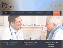 Tablet Screenshot of newmedicalhealthcare.com